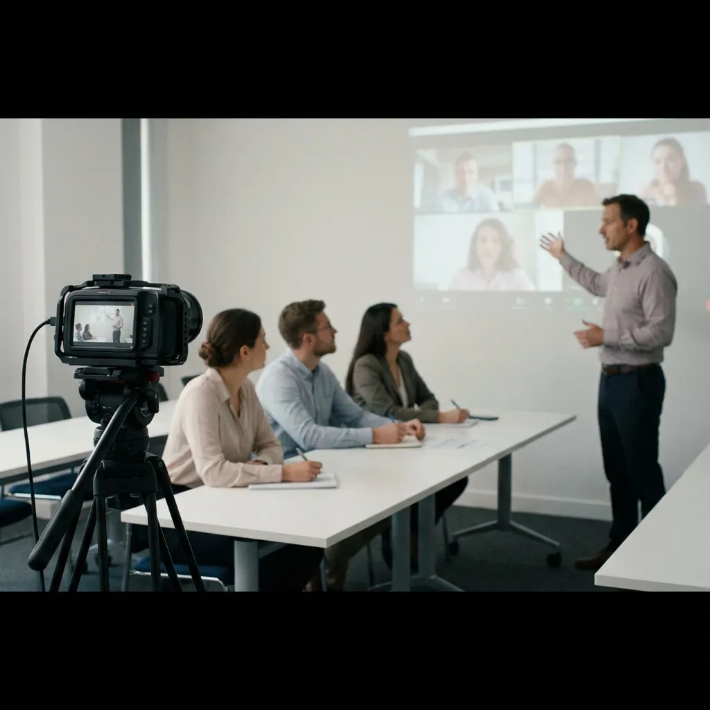 Couverture : Formation mixte : la vidéo porte les temps faibles, le présentiel les temps forts